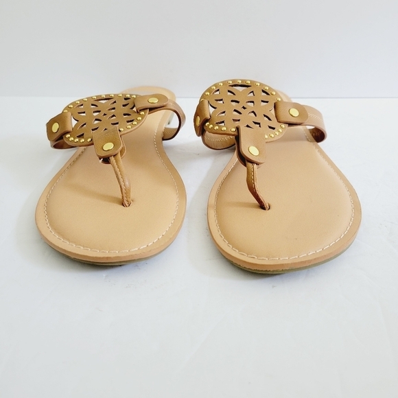 NEW DV by Dolce Vita Pandora Footbed Brown Sandals Size 9.5 - Picture 3 of 6